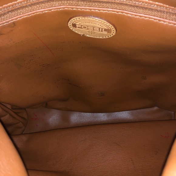 Fossil Plaid Satchel/Tote - Picture 5 of 5